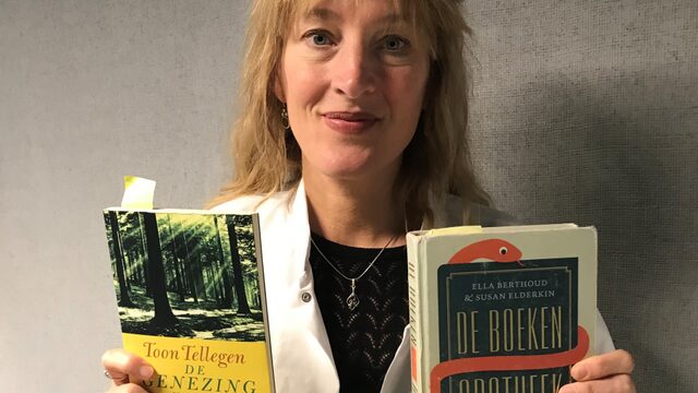 'Boeken kunnen je genezen, je door het leven heen helpen'