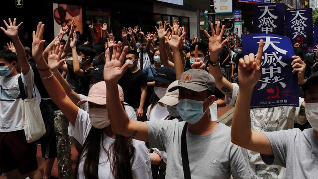 VS ziet Hongkong niet langer als autonome Chinese regio