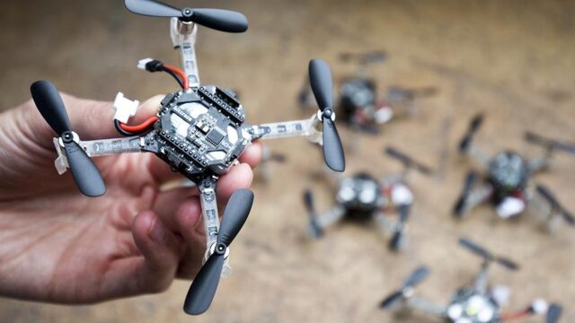 Deze zwerm mini-drones is geïnspireerd op insecten