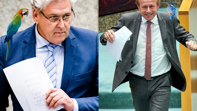 Kinderachtige Krol en knutselende Kees