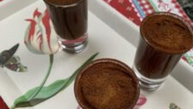 Recept voor Truffelglaasjes, een perfect nagerecht voor kerst