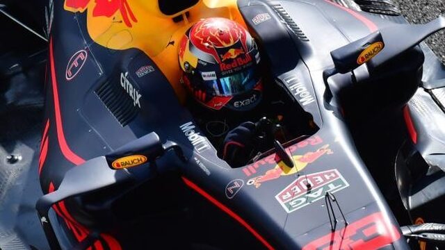 Verstappen: inhalen hier niet mogelijk