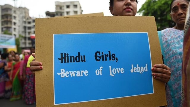 Rechtse politici in India promoten complottheorie 'Love Jihad'