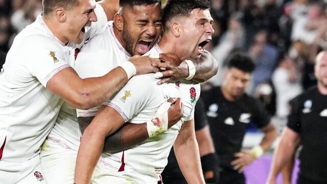 Engelse rugbyers brengen Engeland in extase met finale WK