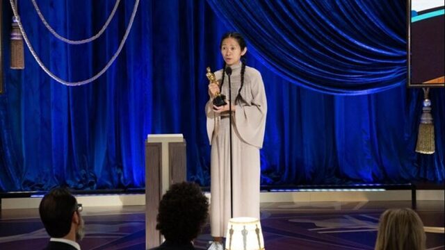 Nomadland winnaar Oscars met drie gouden beeldjes