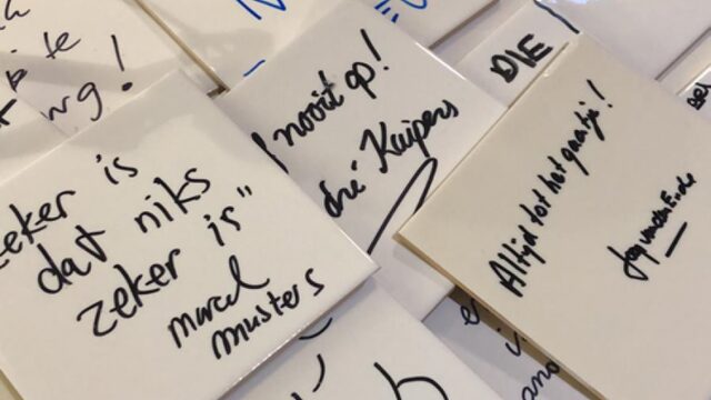 Wat is jouw favoriete herinnering aan het programma Kunststof?