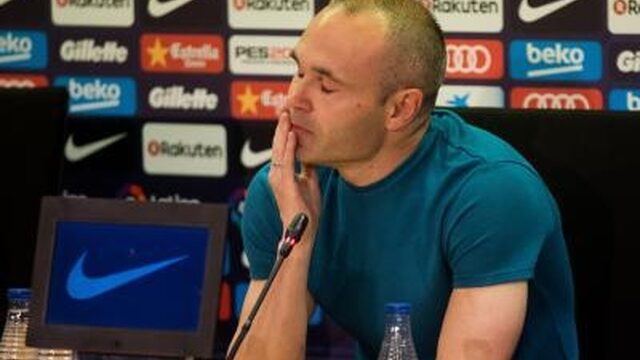 Iedereen klapt voor Iniesta