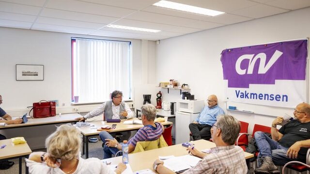 Veel leden van de CNV hebben geen goede werkplek