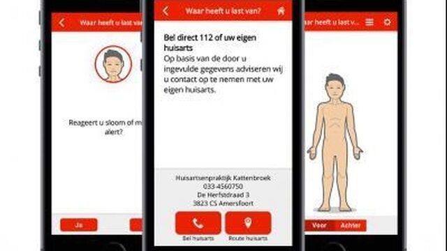 Deze app vertelt je of je naar de dokter moet