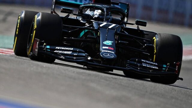 Bottas wint in Rusland na foute proefstart Hamilton, Verstappen tweede