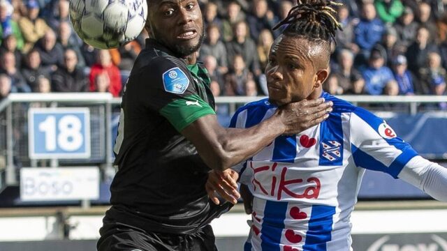 Heerenveen en Groningen spelen gelijk in tamme 'Derby van het Noorden'