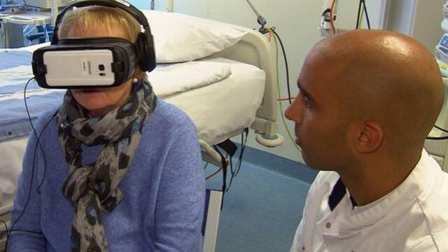 Met virtual reality de nare ervaring op de intensive care verwerken