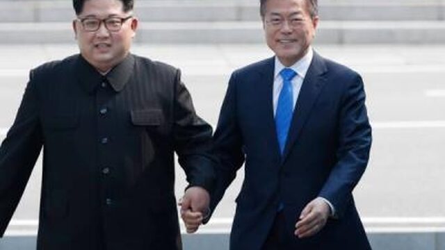 Historische ontmoeting Noord- en Zuid-Korea