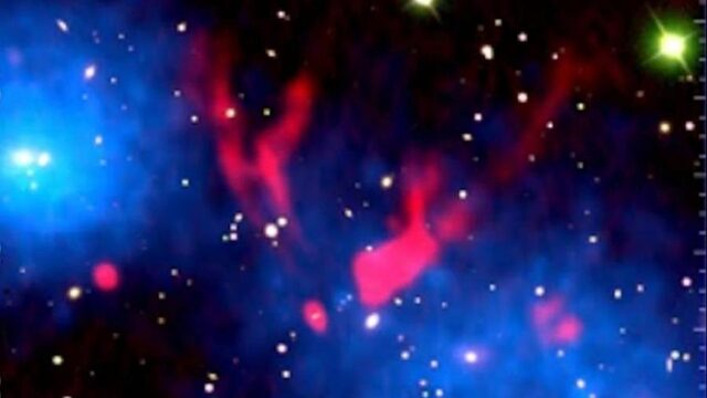 Astronomen zien de grootste botsing ooit ontstaan