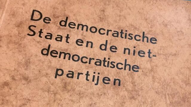 'In een democratie moet je altijd iets kunnen terugdraaien'