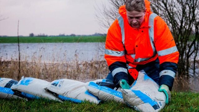 Nederlanders niet bezorgd over overstromingsgevaar