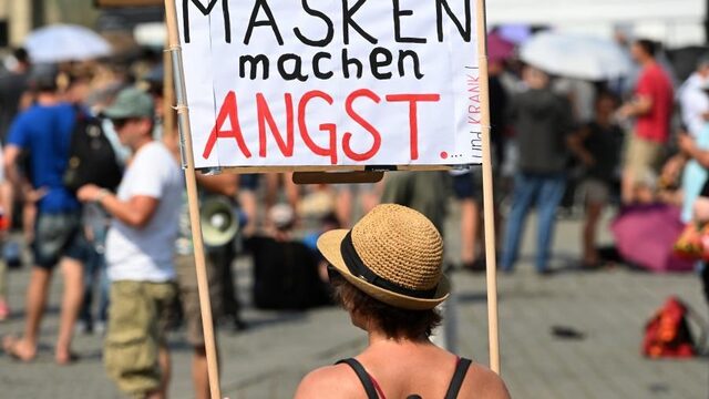 Anti-coronaprotesten in Duitsland: 'Het is een verzamelbak van allerlei soorten onvrede'