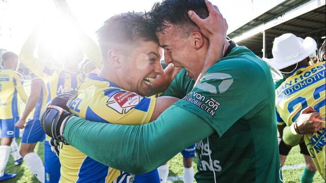 RKC Waalwijk en Sparta terug in eredivisie