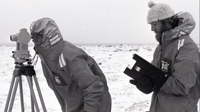 Met ijsberen vechten op Spitsbergen