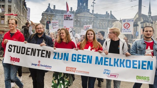 Renteverhoging studielening dreigt niet door de Eerste Kamer te komen
