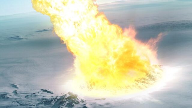 Deze meteoriet ontplofte 430.000 jaar geleden boven Antarctica