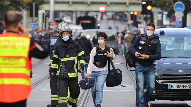 Meerdere doden na terreuraanslag bij kerk in Nice, hoogste dreigingsniveau in Frankrijk