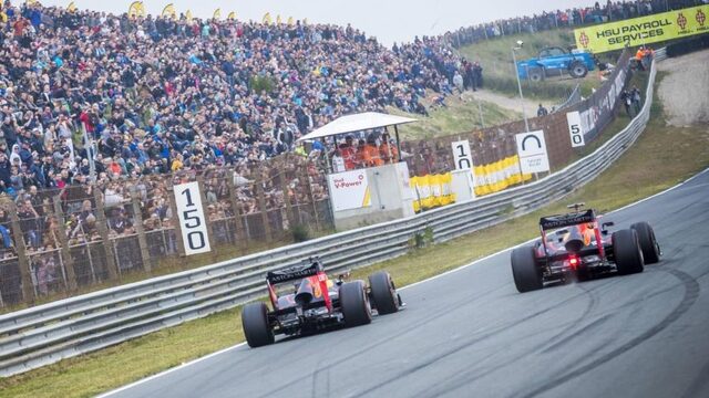 Conceptagenda Formule 1: GP van Nederland naar 3 mei 2020