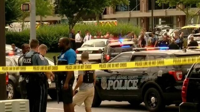Vijf doden bij aanslag op Amerikaanse krant