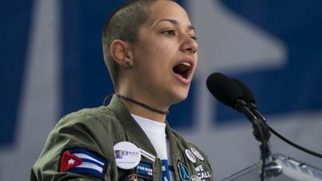 Tiener Emma Gonzalez gaf Speech van de maand
