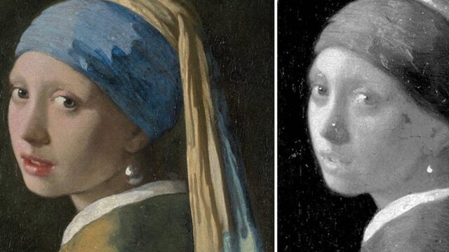 Meisje met de parel van Vermeer blijkt wimpers te hebben