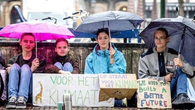 Spijbelen voor het klimaat: 'Het is niet voor de leuk, het is voor het milieu'