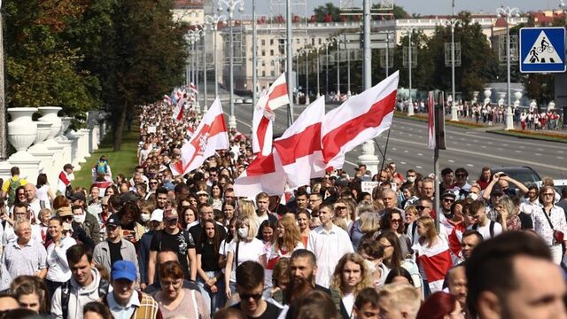 Opnieuw demonstraties in Wit-Rusland, voor de derde zondag op rij