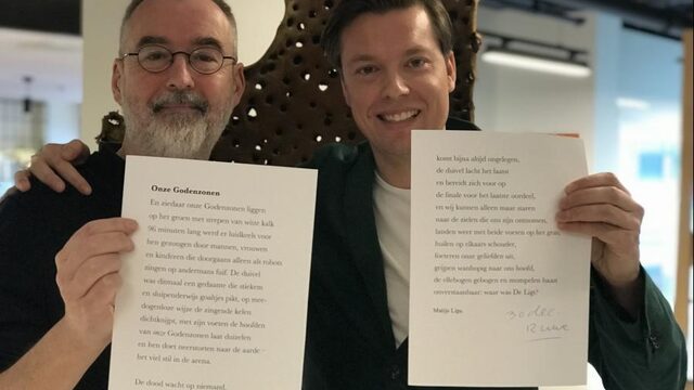 Docent en leerling beiden toevallig uitverkoren als 'Dichter op 2019'