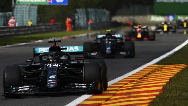 Spa-Francorchamps ook op naam van Hamilton, Verstappen derde