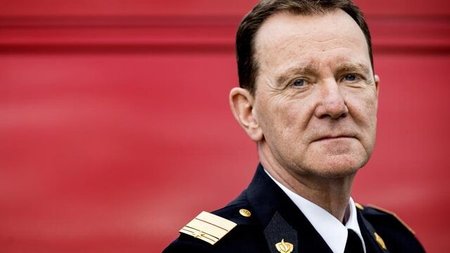De laatste werkdag van brandweercommandant Leen Schaap