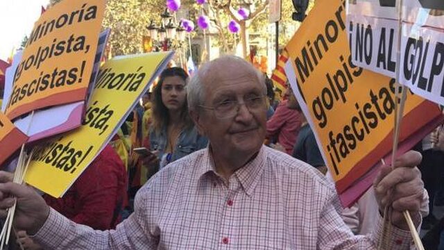 Catalanen demonstreren tegen afscheiding van Spanje
