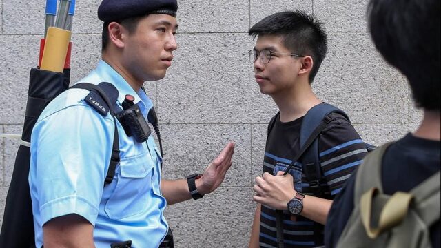 Leider protesten Hongkong opgepakt