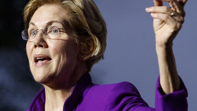 Democraat Elizabeth Warren nieuwe concurrent van Trump