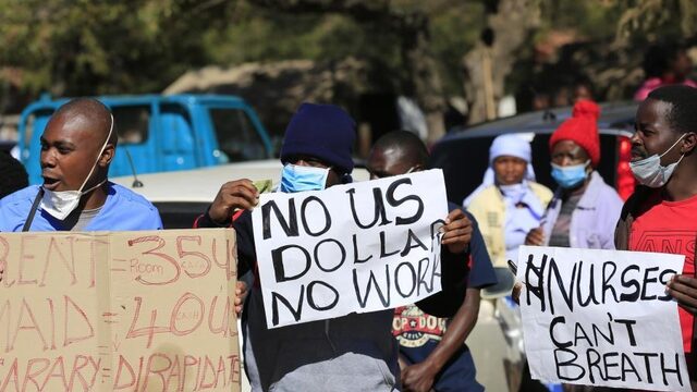 Protesten in Zimbabwe tegen corrupte regering