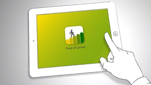 App helpt patiënten tegen vermoeidheid na kanker
