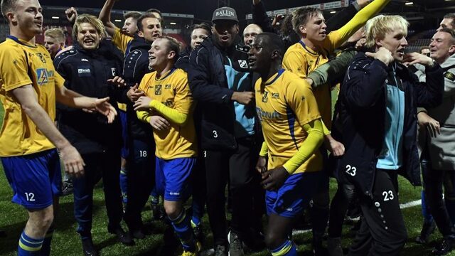 Feest bij ODIN na bekerstunt op Emmen