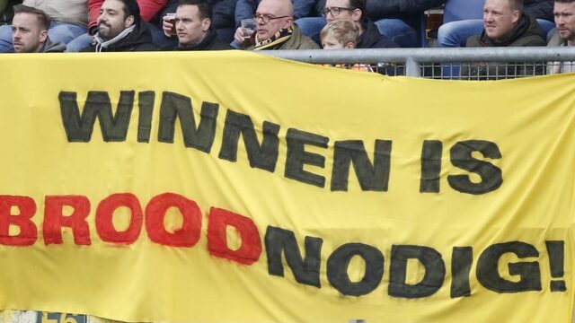 NAC verder in de problemen na gelijkspel