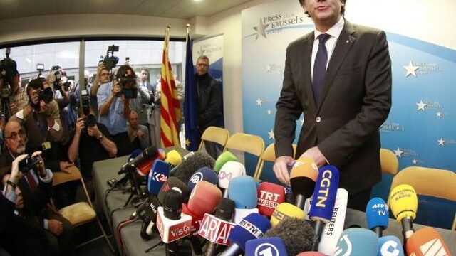 Puigdemont over regionale verkiezingen: we gaan de uitdaging aan
