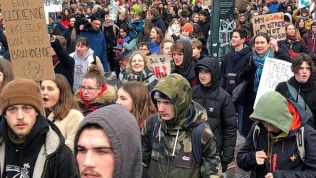 Klimaatprotest verspreidt zich over België