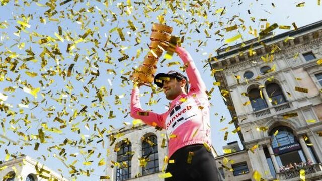 Dumoulin wint de Giro d'Italia en schrijft geschiedenis