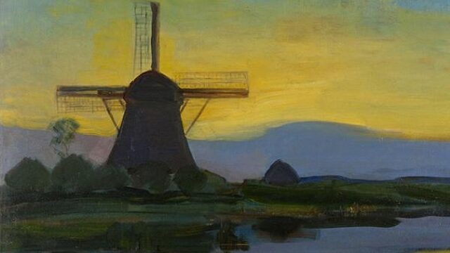 De natuur in met Piet Mondriaan