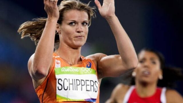 Schippers wint de zilveren medaille op de 200 meter