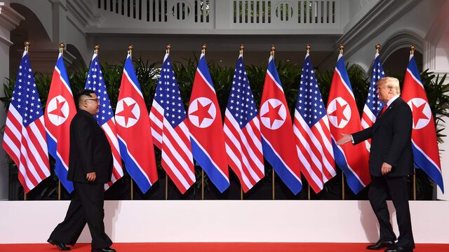 'Samen gaan we het doen', Kim en Trump ondertekenen verklaring