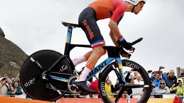 Tom Dumoulin sleept zilveren medaille in de wacht