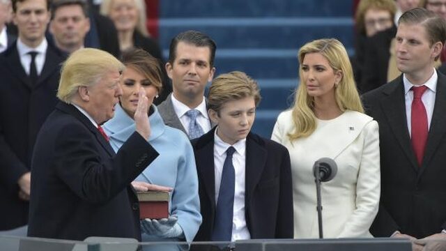 Trump beëdigd tot president van de VS